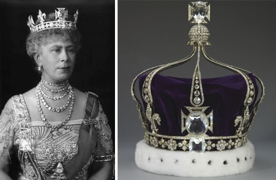 Корона королевы Марии 1911 год 
