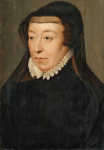 Екатерина Медичи, портрет кисти Франсуа Клуэ